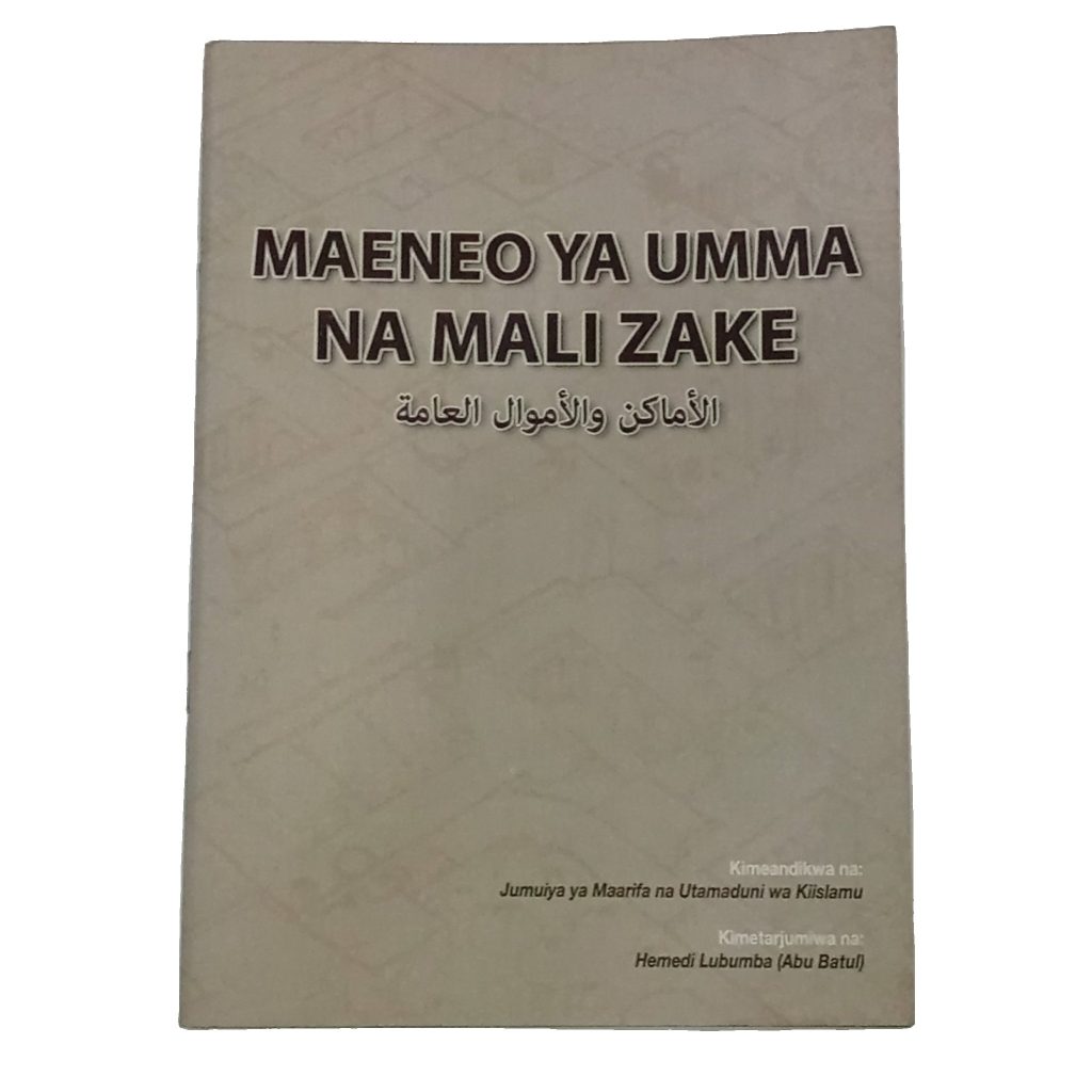 Kis Maeneo Ya Umma Na Mali Zake